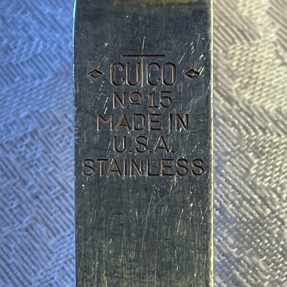 Vintage CUTCO KITCHEN Wood Handle Kitchen Utensil Set. - Picture 10 of 10